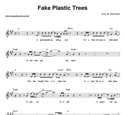 Fake Plastic Trees een melancholische melodie met hypnotiserende gitaarlijnen